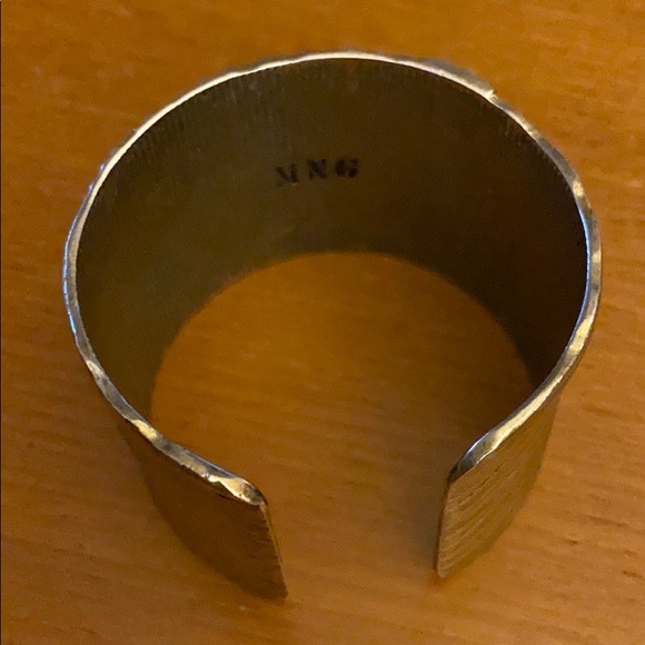 Mango MNG Brass Cuff Bracelet - Picture 4 of 7
